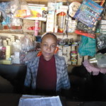 Tenabe Daka of Ethiopia received $550.00 to purchase supplies for her store.
