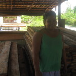 Wilma Almonte of the Philippines received $450.00 to purchase coco lumber.