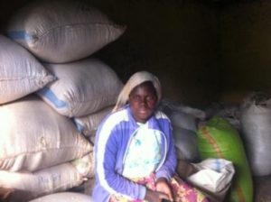 $175 was loaned to Dancille to buy more sacks (bags) of beans, maize, and sorghum to sell