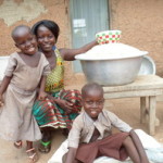 Adjoa Baabankpe of Ghana received $75.00 to purchase bulk cereal.