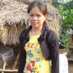 Chanthoeurn Sok of Cambodia received $225.00 to purchase piglets and pig food.