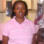 Millicent Ouma of Kenya received $250.00 to purchase hair dryers for her salon.