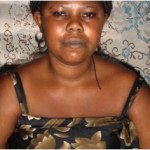 Esther from Ghana received a loan to buy textiles and sewing accessories for designing and sewing garments.