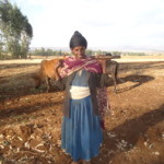 Bekelu of Ethiopia received $300.00 to buy fertilizer and seleted seeds.