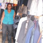 Jassy of Uganda received $200 to purchase more coats, suits, shirts and other items.