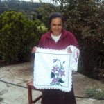 Pascuala of Mexico received $250.00 to buy materials such and cloth, yarn and thread.
