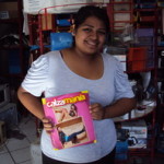 Griselda of Mexico received $400.00 to buy shoes for women, men and children.