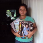 Nidia of Mexico received $550.00 to buy different types of shoes.