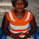 Augustina of Ghana received $150 to buy clay and firewood for her trade in ceramic wares.