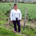 Clara of Ecuador received $275 to purchase fertilizers and fungicides and help pay laborers.