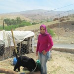 Maysoon of Jordan received $1,075 to buy more chickens.