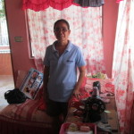 Gloria from the Philippines received a $300 load to buy additional sewing materials.