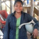 Sean from Cambodia received $500 to buy meatballs and coconut for her business selling meatballs and snacks.