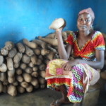 Salia from Ghana received a loan of $150 to purchase yams.