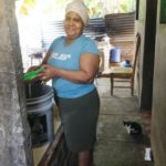 Maria Elena from El Salvador received a loan of $750 to buy milk and make cheese.