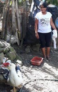 $200 from iZōsh completed a loan of $325 to help Eugenia buy feed for her ducks and chickens and to remodel her yard.