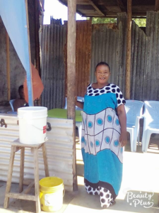 Chiku in Tanzania received a loan of $275 to buy rice, maize flour, cooking oil, and other ingredients for her food vending business.