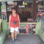 Clarita in the Philippines received $100 from iZosh to buy bulk goods for her convenience store.