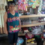 Erlinda in the Philippines received $375 from iZosh to buy products and groceries to sell in her convenience store.