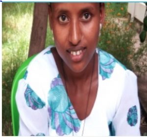 Mastewal in Ethiopia received $250 from iZosh to buy items for her trading business.