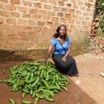 Our $225 loan to Juliet in Uganda will help her buy more products for her business selling bananas and second-hand clothing.