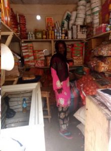 Our $475 loan to Lucinda in Sierra Leone will help her buy toiletries, cosmetics, rice, oils, sugar, flour, onions, and drinks to sell in her retail shop.