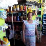 Our $325 loan to Maria in Colombia will help her buy paints, cement, and stucco to sell in her hardware store.