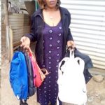 Our $225 loan to Mary in Kenya will help her buy more clothes and handbags to sell.