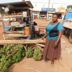 Our $225 loan to Rosemary in Uganda will help her buy more bananas to sell.