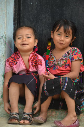 Young girls in Guatemala